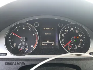 2014 Volkswagen CC R-Line with VIN WVWBP7AN1EE520189, listed as a Copart auction lot 75035404 with 65,421 mi miles and Salvage Title. Bid and sale history available at carsss.com. Image 9.
