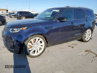 2018 Land Rover Discovery HSE Luxury with VIN SALRT2RV5JA079288, listed as a Copart auction lot 50034785 with 121,604 mi miles and Clean Title. Bid and sale history available at carsss.com. Image 1.