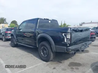 2020 Ford F-150 Raptor with VIN 1FTFW1RG2LFA30858, listed as a IAAI auction lot 42192391 with 90,018 mi miles and . Bid and sale history available at carsss.com. Image 3.