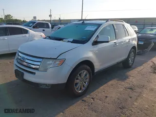 2008 Ford Edge SEL with VIN 2FMDK38C68BA76274, listed as a IAAI auction lot 41979285 with 1 mi miles. Bid and sale history available at carsss.com. Image 2.