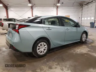 2021 Toyota Prius L Eco with VIN JTDKAMFU6M3130375, listed as a Copart auction lot 50926905 with 112,124 mi miles and Salvage Title. Bid and sale history available at carsss.com. Image 3.