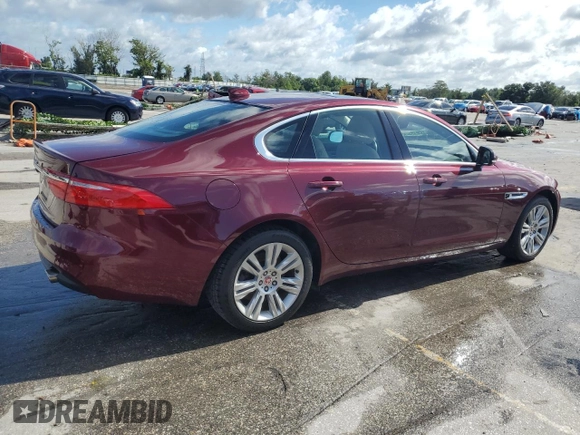 2016 Jaguar XF 35t Premium with VIN SAJBD4BV9GCY11710, listed as a Copart auction lot 66193324 with 36,460 mi miles and Salvage Title. Bid and sale history available at carsss.com. Image 3.