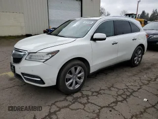 2014 Acura MDX Advance with VIN 5FRYD3H86EB010378, listed as a Copart auction lot 48732605 with 219,572 mi miles and Salvage title. Bid and sale history available at DreamBid. Image 1.
