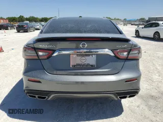 2020 Nissan Maxima Platinum with VIN 1N4AA6FV0LC366735, listed as a Copart auction lot 49395685 with 45,185 mi miles and Salvage Title. Bid and sale history available at DreamBid. Image 6.