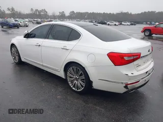 2014 Kia Cadenza Premium with VIN KNALN4D73E5142203, listed as a IAAI auction lot 41556395 with 176,093 mi miles. Bid and sale history available at carsss.com. Image 3.