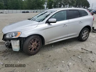 2016 Volvo XC60 T5 Drive-E Premier with VIN YV440MDK3G2792760, listed as a Copart auction lot 56232005 with 62,875 mi miles and Salvage title. Bid and sale history available at DreamBid. Image 1.