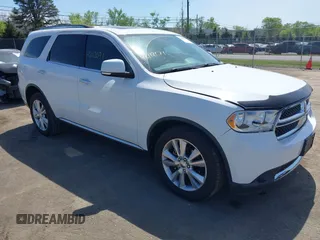 2013 Dodge Durango Crew z VIN 1C4RDHDG7DC643645, wystawiony jako IAAI lot #42112671 z przebiegiem 53 086 mil mil oraz . Historia ofert i sprzedaży dostępna na DreamBid. Obrazek 1.