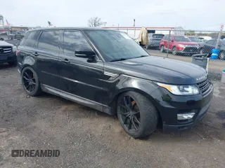 2016 Land Rover Range Rover Sport V6 HSE with VIN SALWR2VF4GA557970, listed as a IAAI auction lot 42024764 with 163,888 mi miles. Bid and sale history available at carsss.com. Image 1.