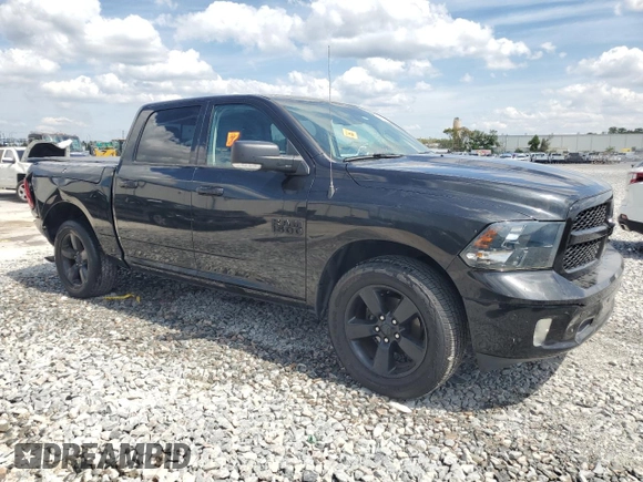 2018 Ram 1500 Big Horn with VIN 1C6RR6LG0JS251834, listed as a Copart auction lot 48784955 with 83,747 mi miles and Salvage Title. Bid and sale history available at carsss.com. Image 4.