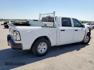 2020 Ram 1500 Classic Tradesman with VIN 1C6RR6KT2LS114539, listed as a Copart auction lot 52201145 with 0 mi miles and Salvage Title. Bid and sale history available at carsss.com. Image 3.