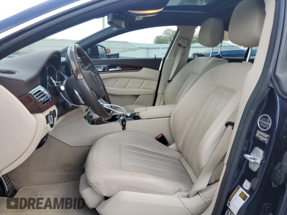 2015 Mercedes-Benz CLS-Class CLS 550 with VIN WDDLJ9BB6FA150829, listed as a Copart auction lot 51570895 with 48,263 mi miles and Salvage Title. Bid and sale history available at carsss.com. Image 7.