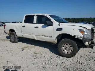 2017 Nissan Titan XD S with VIN 1N6AA1F31HN557553, listed as a Copart auction lot 60482474 with 177,712 mi miles and Salvage Title. Bid and sale history available at carsss.com. Image 4.