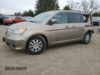2010 Honda Odyssey EX with VIN 5FNRL3H46AB075666, listed as a Copart auction lot 50724145 with 57,773 mi miles and Salvage Title. Bid and sale history available at carsss.com. Image 1.