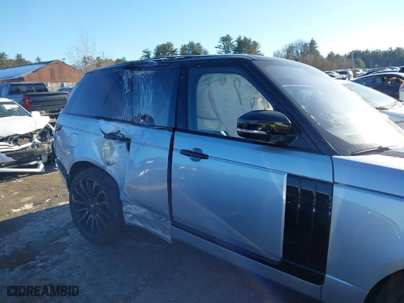 2017 Land Rover Range Rover with VIN SALGS2FE3HA341835, listed as a IAAI auction lot 41433389 with 95,879 mi miles. Bid and sale history available at carsss.com. Image 6.