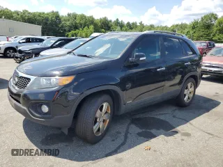 2013 Kia Sorento EX with VIN 5XYKUDA60DG424589, listed as a Copart auction lot 62108615 with 230,234 mi miles and Clean title. Bid and sale history available at DreamBid. Image 1.