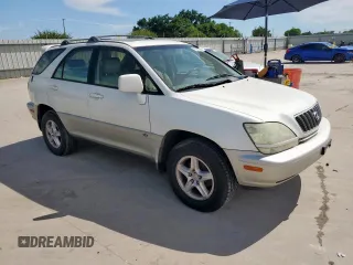 2002 Lexus RX 300 z VIN JTJHF10UX20292220, wystawiony jako Copart lot #57919815 z przebiegiem 248 645 mil mil oraz Czysty tytuł • Clean title. Historia ofert i sprzedaży dostępna na DreamBid. Obrazek 4.