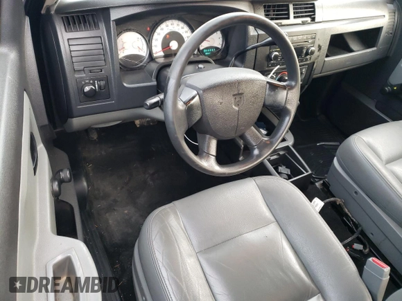 2008 Dodge Dakota ST with VIN 1D7HE22K08S556183, listed as a Copart auction lot 86970654 with 120,436 mi miles and Clean Title. Bid and sale history available at carsss.com. Image 8.