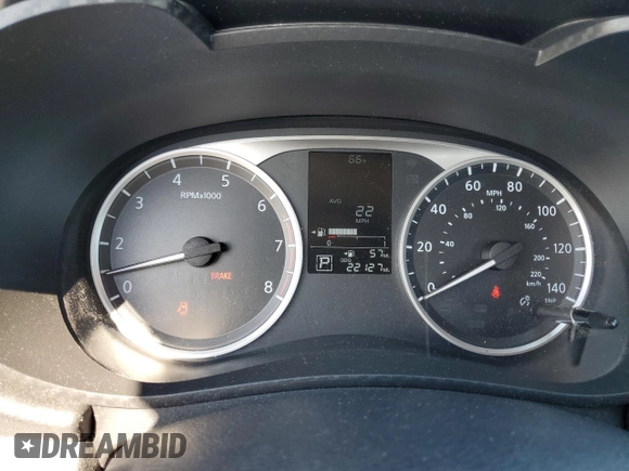 2024 Nissan Versa S z VIN 3N1CN8DV8RL849203, wystawiony jako Copart lot #56414195 z przebiegiem 22 127 mil mil oraz Szkoda całkowita • Salvage title. Historia ofert i sprzedaży dostępna na DreamBid. Obrazek 9.