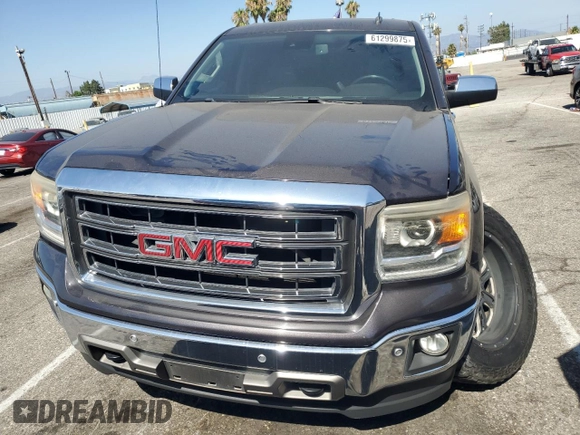 2014 GMC Sierra 1500 SLT with VIN 3GTU2VEC4EG224564, listed as a Copart auction lot 61299875 with 136,539 mi miles and Salvage title. Bid and sale history available at DreamBid. Image 5.