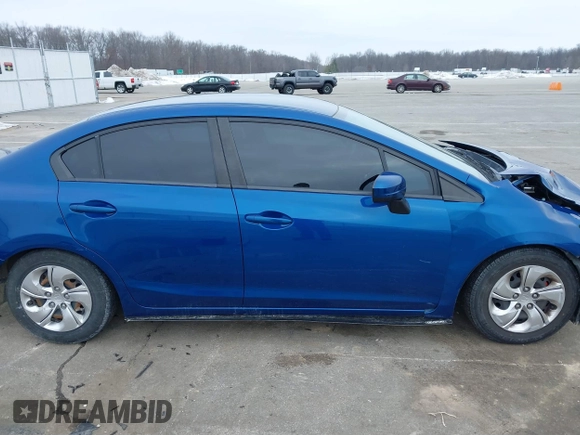2015 Honda Civic Sedan LX with VIN 19XFB2E54FE060478, listed as a IAAI auction lot 41400579 with 97,532 mi miles. Bid and sale history available at carsss.com. Image 14.