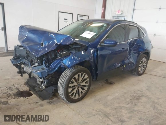 2022 Ford Escape Titanium Hybrid z VIN 1FMCU9DZ9NUA38627, wystawiony jako IAAI lot #42288647 z przebiegiem 54 802 mil mil oraz . Historia ofert i sprzedaży dostępna na DreamBid. Obrazek 17.