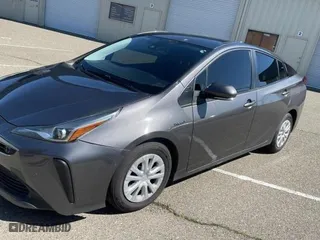 2022 Toyota Prius L Eco with VIN JTDKAMFU8N3166165, listed as a Copart auction lot 50406745 with 85,140 mi miles and Salvage Title. Bid and sale history available at carsss.com. Image 1.