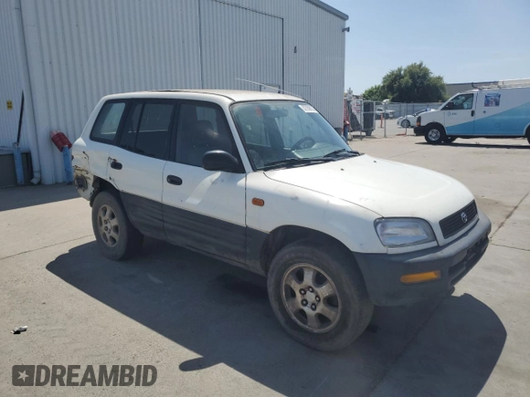 1996 Toyota RAV4 with VIN JT3GP10V3T0005875, listed as a Copart auction lot 57359135 with 240,763 mi miles and Salvage Title. Bid and sale history available at DreamBid. Image 4.