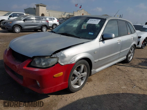 2003 Mazda Protege with VIN JM1BJ245031218333, listed as a IAAI auction lot 42070471 with 181,748 mi miles and . Bid and sale history available at DreamBid. Image 17.
