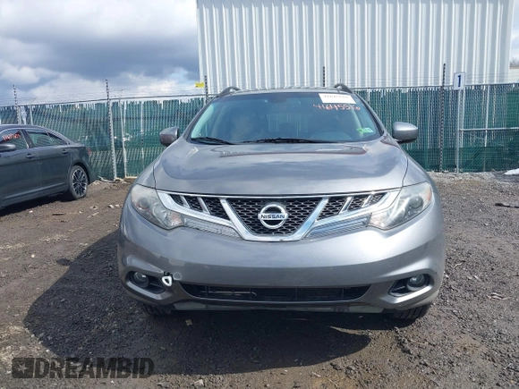 2013 Nissan Murano SV with VIN JN8AZ1MW0DW303673, listed as a IAAI auction lot 41645516 with 121,136 mi miles. Bid and sale history available at carsss.com. Image 12.