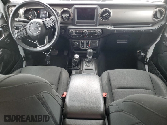 2021 Jeep Wrangler Sport S с VIN 1C4HJXAG7MW542333, выставлен на аукционе Copart как лот 53243665 с пробегом 36 310 миль миль и Списание • Salvage title. История ставок и продаж доступна на DreamBid. Изображение 8.