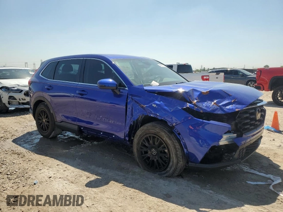 2024 Honda CR-V LX with VIN 5J6RS3H27RL000494, listed as a Copart auction lot 49967635 with 25,917 mi miles and Salvage Title. Bid and sale history available at DreamBid. Image 4.