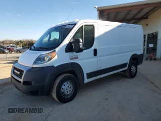 2020 Ram ProMaster Cargo with VIN 3C6TRVAG4LE138882, listed as a Copart auction lot 47901255 with 141,622 mi miles and Clean Title. Bid and sale history available at carsss.com. Image 1.