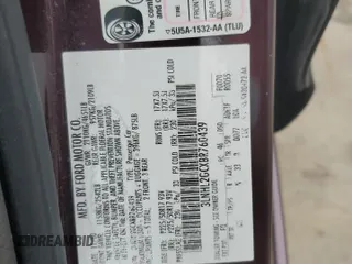 2011 Lincoln MKZ with VIN 3LNHL2GCXBR760439, listed as a Copart auction lot 51306945 with 104,261 mi miles and Salvage Title. Bid and sale history available at carsss.com. Image 12.
