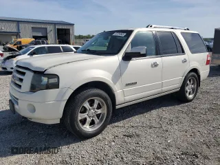 2008 Ford Expedition Limited with VIN 1FMFU20558LA10597, listed as a Copart auction lot 52259585 with 166,311 mi miles and Salvage title. Bid and sale history available at DreamBid. Image 1.