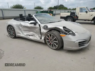 2013 Porsche 911 Carrera S with VIN WP0CB2A94DS154074, listed as a Copart auction lot 59893094 with 42,862 mi miles and Salvage Title. Bid and sale history available at carsss.com. Image 4.