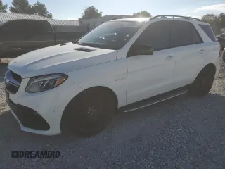 2016 Mercedes-Benz GLE 63 S AMG with VIN 4JGDA7FB9GA698026, listed as a Copart auction lot 77214434 with 82,949 mi miles and Salvage title. Bid and sale history available at DreamBid. Image 1.