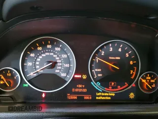 2015 BMW 3 Series 328i xDrive with VIN WBA3B5C5XFF960053, listed as a Copart auction lot 42391185 with 123,096 mi miles and Clean Title. Bid and sale history available at carsss.com. Image 9.