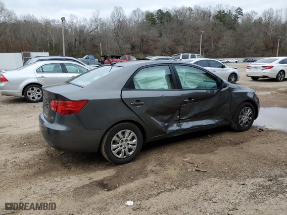 2013 Kia Forte EX with VIN KNAFU4A21D5683595, listed as a Copart auction lot 86358394 with NaN miles and Salvage Title. Bid and sale history available at carsss.com. Image 3.