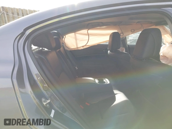2017 Acura ILX with VIN 19UDE2F38HA015675, listed as a IAAI auction lot 41579329 with 93,539 mi miles. Bid and sale history available at carsss.com. Image 8.