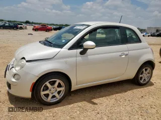 2013 FIAT 500 Pop with VIN 3C3CFFAR5DT749367, listed as a Copart auction lot 59371575 with 120,961 mi miles and Salvage title. Bid and sale history available at DreamBid. Image 1.