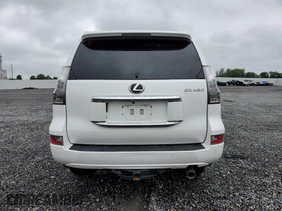 2020 Lexus GX 460 Premium with VIN JTJAM7BX3L5265219, listed as a Copart auction lot 57166915 with 56,939 mi miles and Salvage title. Bid and sale history available at DreamBid. Image 6.