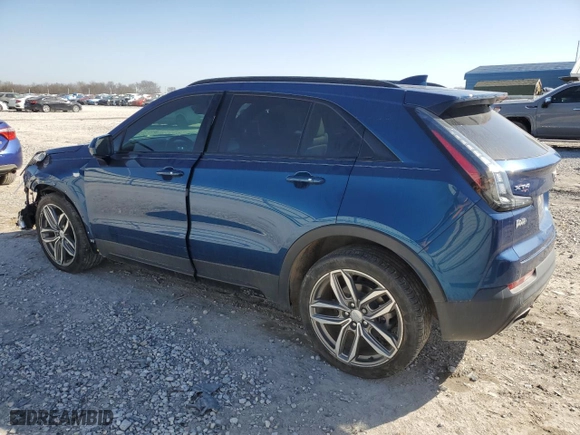 2019 Cadillac XT4 FWD Sport with VIN 1GYFZER4XKF148315, listed as a Copart auction lot 48422255 with 24,237 mi miles and Salvage Title. Bid and sale history available at carsss.com. Image 2.