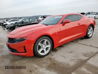 2021 Chevrolet Camaro 1LT with VIN 1G1FB1RS3M0103815, listed as a Copart auction lot 45469755 with 95,998 mi miles and Salvage Title. Bid and sale history available at carsss.com. Image 1.
