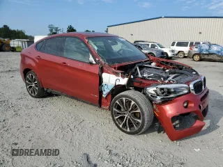 2019 BMW X6 xDrive35i with VIN 5UXKU2C56K0Z63678, listed as a Copart auction lot 68018313 with 131,131 mi miles. Bid and sale history available at carsss.com. Image 4.
