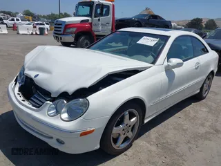 2004 Mercedes-Benz CLK 320 with VIN WDBTJ65JX4F110425, listed as a IAAI auction lot 42207497 with 92,851 mi miles and . Bid and sale history available at DreamBid. Image 2.