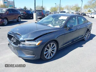 2019 Volvo S60 Momentum with VIN 7JR102FK6KG011458, listed as a IAAI auction lot 41515206 with 42,848 mi miles. Bid and sale history available at carsss.com. Image 2.