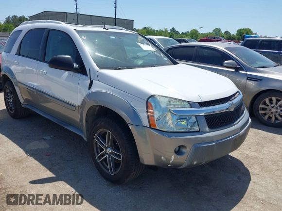 2005 Chevrolet Equinox LT with VIN 2CNDL63F956162618, listed as a IAAI auction lot 41999585 with 91,823 mi miles. Bid and sale history available at carsss.com. Image 1.