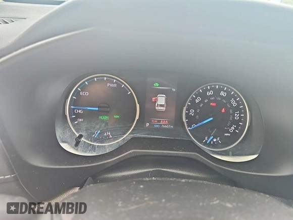 2022 Toyota RAV4 Hybrid XLE Premium with VIN 4T3B6RFV2NU084419, listed as a IAAI auction lot 42729518 with 76,607 mi miles and . Bid and sale history available at DreamBid. Image 10.