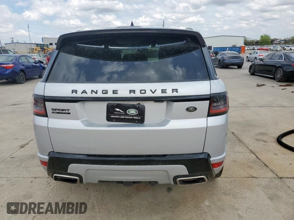 2021 Land Rover Range Rover Sport Autobiography с VIN SALWV2SE0MA765329, выставлен на аукционе Copart как лот 50355435 с пробегом 68 810 миль миль и Списание • Salvage title. История ставок и продаж доступна на DreamBid. Изображение 6.