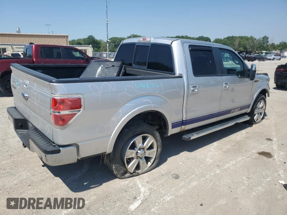 2011 Ford F-150 Lariat with VIN 1FTFW1E65BFC05275, listed as a Copart auction lot 58906624 with 207,488 mi miles and Clean Title. Bid and sale history available at carsss.com. Image 3.